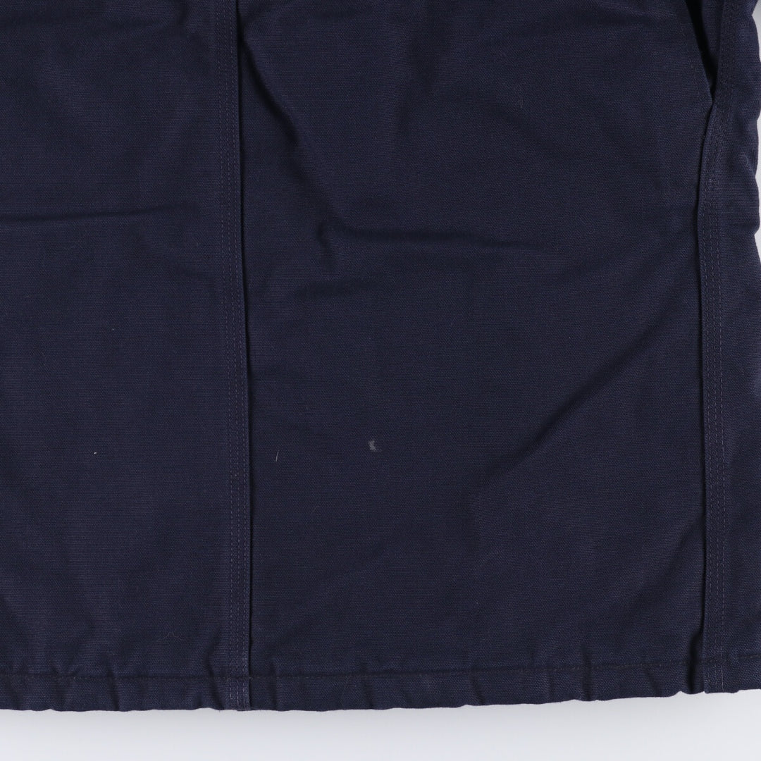 Carhartt Traditional Coat, DAIKIN Duck Work Jacket, Men's Size L cotton navy blue type Vintage Second Hand