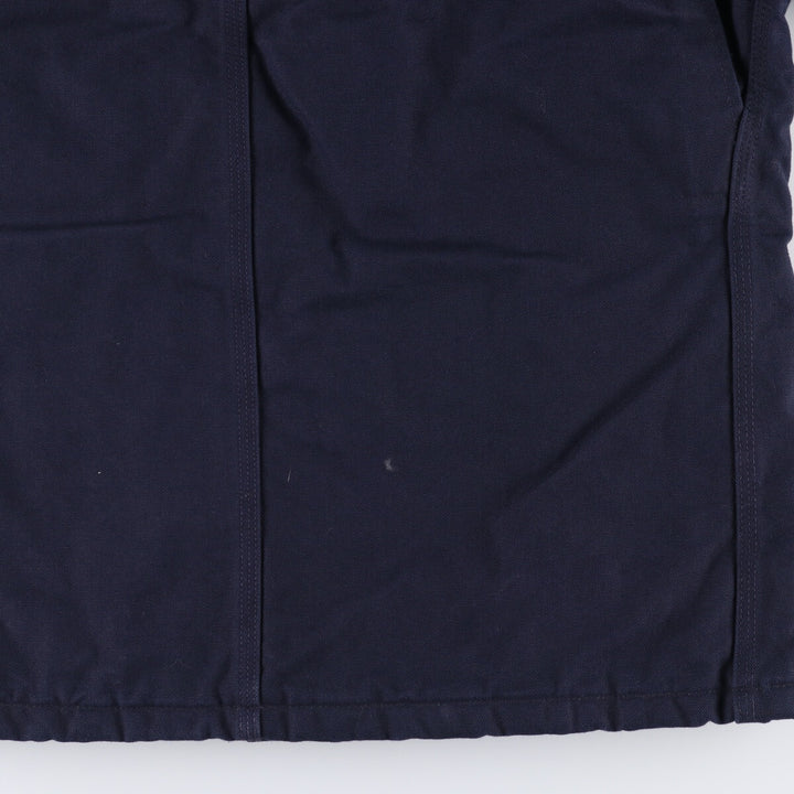 Carhartt Traditional Coat, DAIKIN Duck Work Jacket, Men's Size L cotton navy blue type Vintage Second Hand