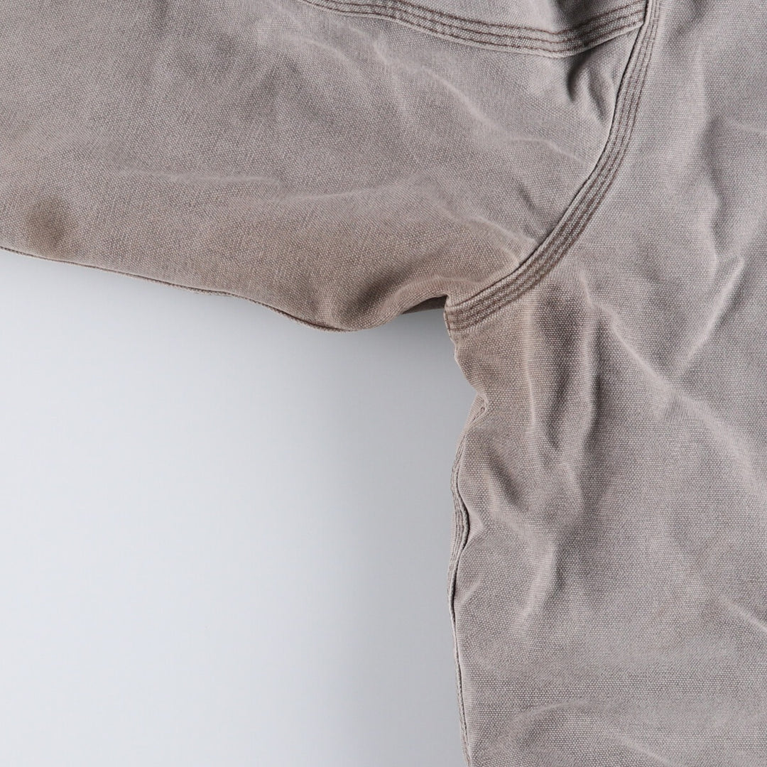 90'S Carhartt Active Jacket, Padded Duck Full-Zip Hoodie, Made in USA, Men's XL, Vintage unclear gray type Vintage Second Hand