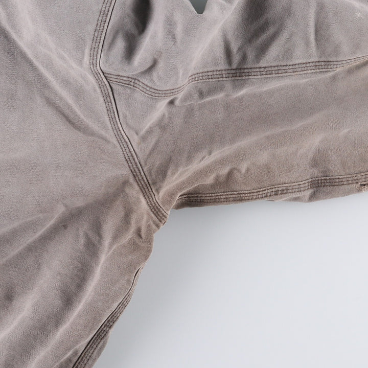 90'S Carhartt Active Jacket, Padded Duck Full-Zip Hoodie, Made in USA, Men's XL, Vintage unclear gray type Vintage Second Hand