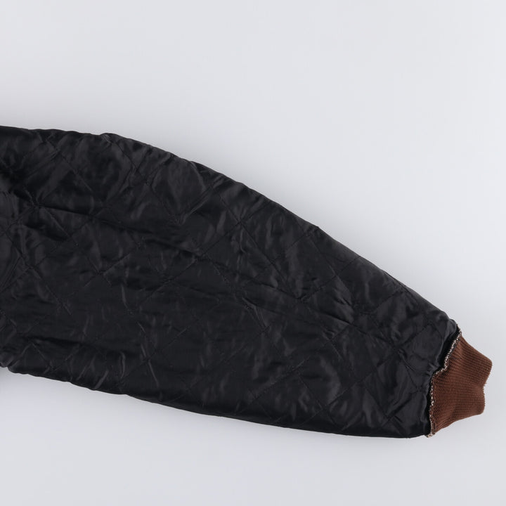 90'S Carhartt Active Jacket, Padded Duck Full-Zip Hoodie, Made in USA, Men's XL, Vintage unclear gray type Vintage Second Hand