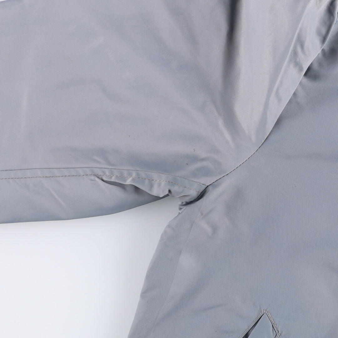 Civilian Schott MA-1 Military Flight Jacket, Men's Size Medium Nylon gray type Vintage Second Hand