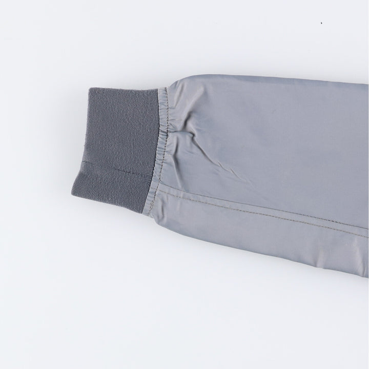 Civilian Schott MA-1 Military Flight Jacket, Men's Size Medium Nylon gray type Vintage Second Hand