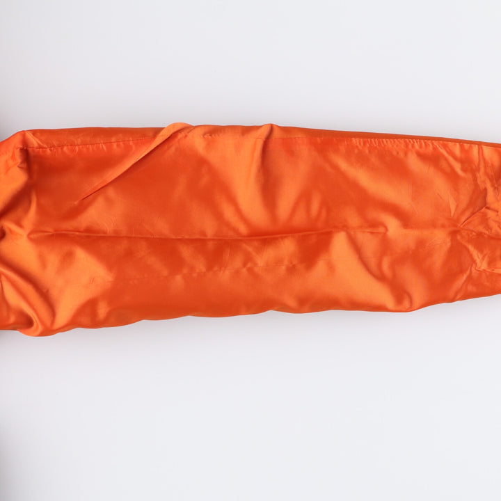 Civilian Schott MA-1 Military Flight Jacket, Men's Size Medium Nylon gray type Vintage Second Hand