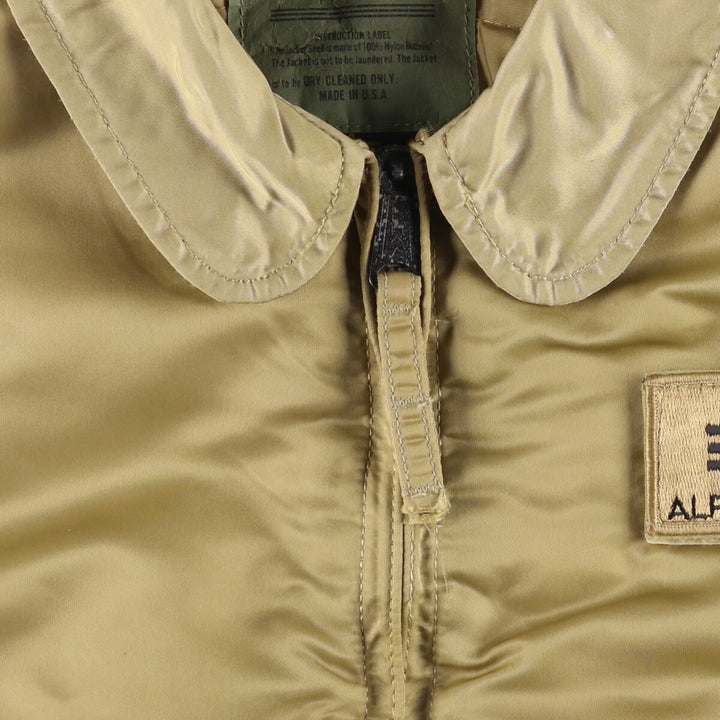 Civilian Alpha CWU-45 Nylon Gold type Vintage Second Hand