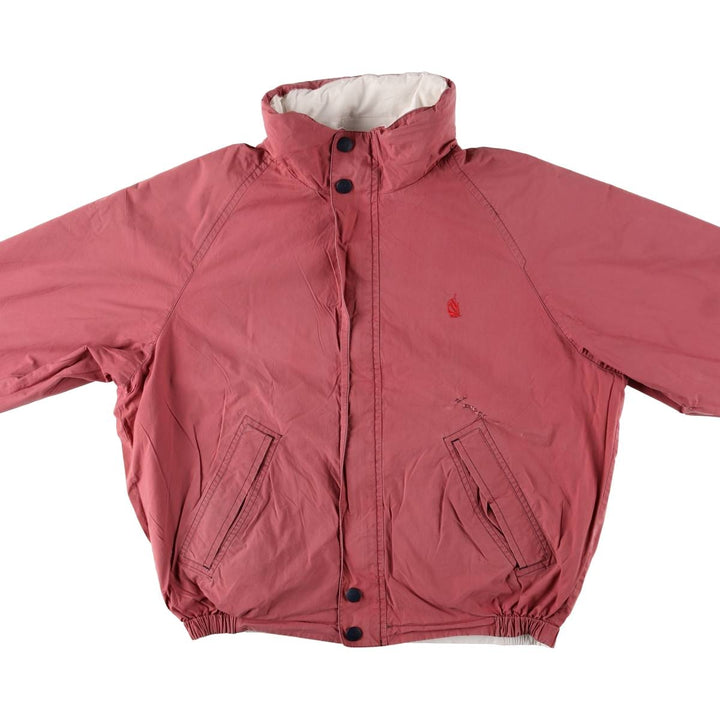 90'S Nautica reversible sailing jacket, men's size XL cotton white type Vintage Second Hand