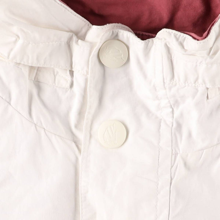 90'S Nautica reversible sailing jacket, men's size XL cotton white type Vintage Second Hand