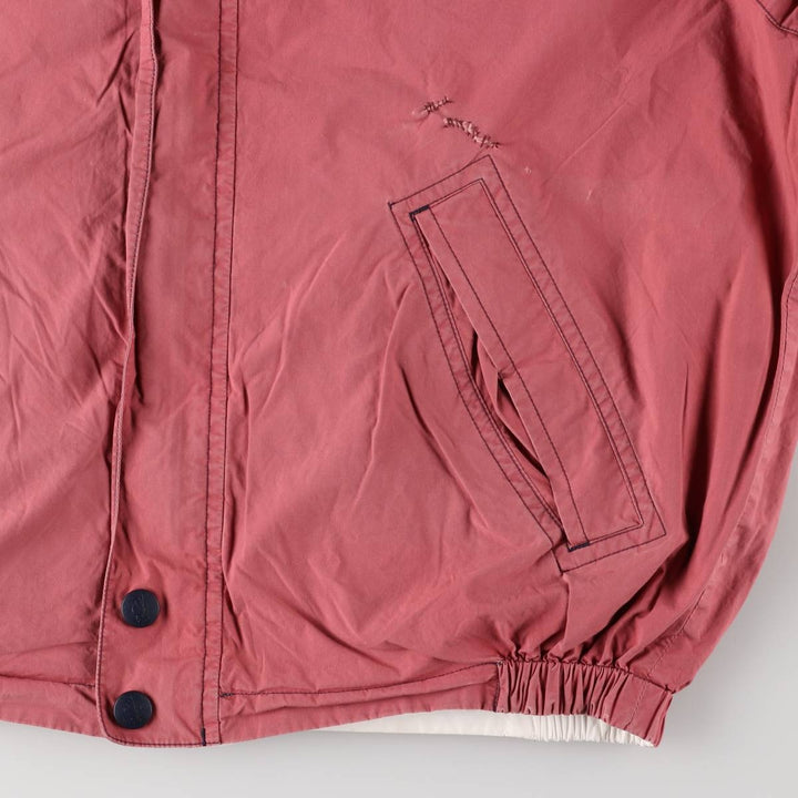 90'S Nautica reversible sailing jacket, men's size XL cotton white type Vintage Second Hand