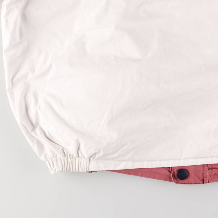 90'S Nautica reversible sailing jacket, men's size XL cotton white type Vintage Second Hand