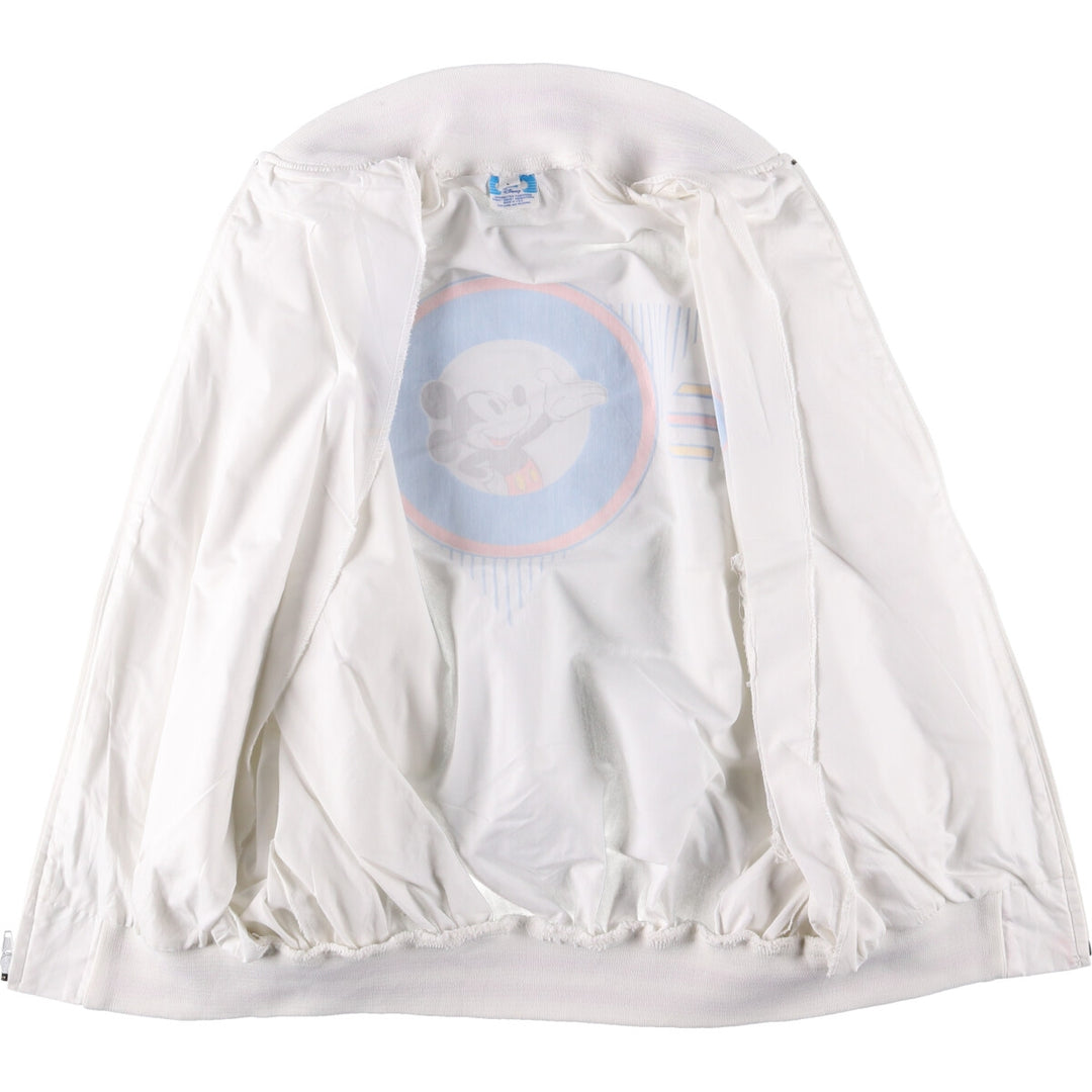 Vintage 1980'S Disney Mickey Mouse jacket, Made in USA, Men's Size L unclear white type Vintage Second Hand