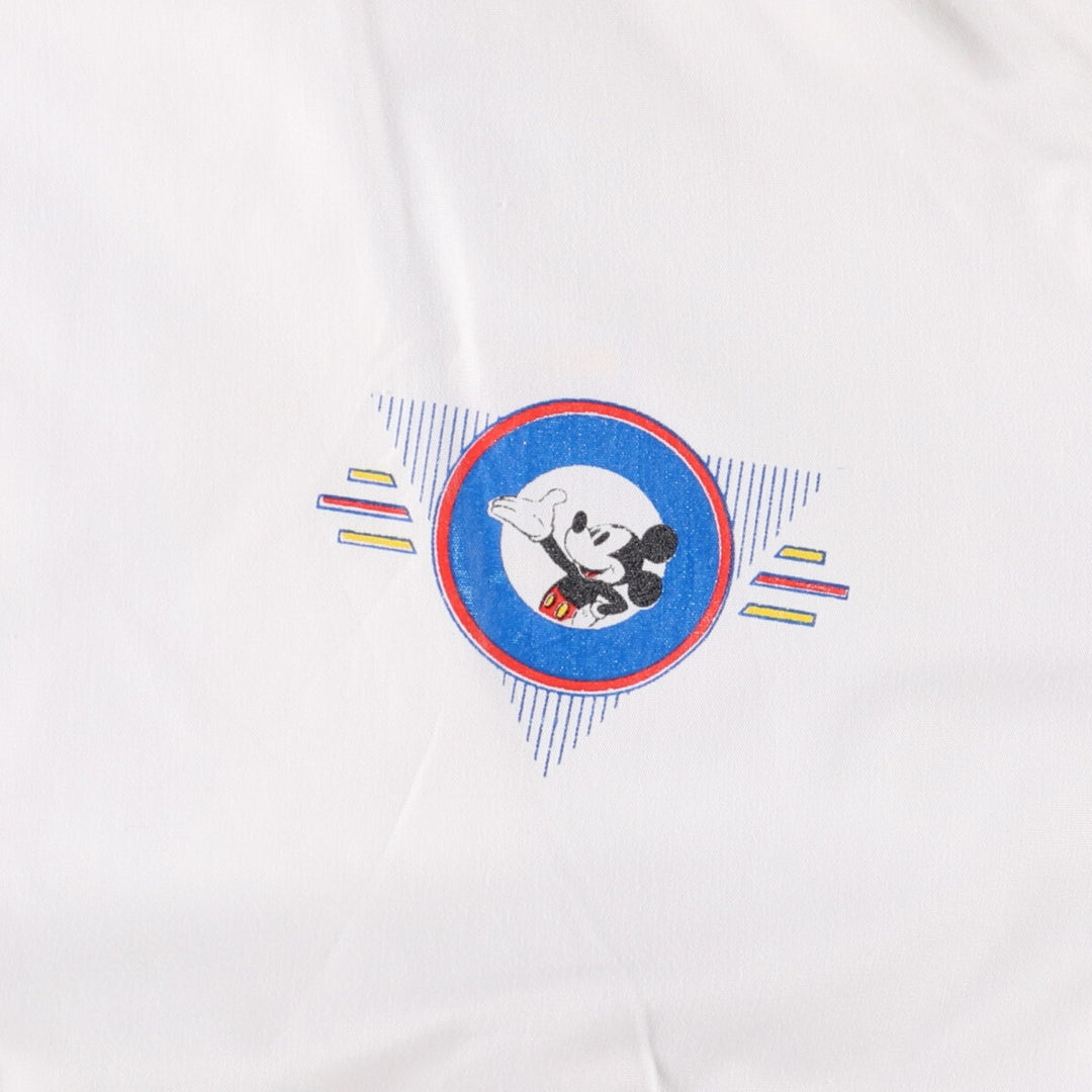 Vintage 1980'S Disney Mickey Mouse jacket, Made in USA, Men's Size L unclear white type Vintage Second Hand