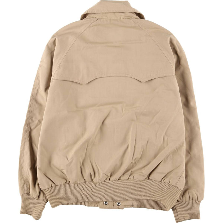 Harbrook windbreaker, men's size L polyester Beige type Vintage Second Hand