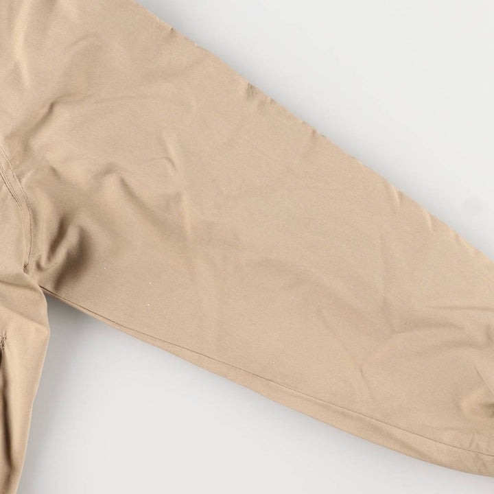 Harbrook windbreaker, men's size L polyester Beige type Vintage Second Hand