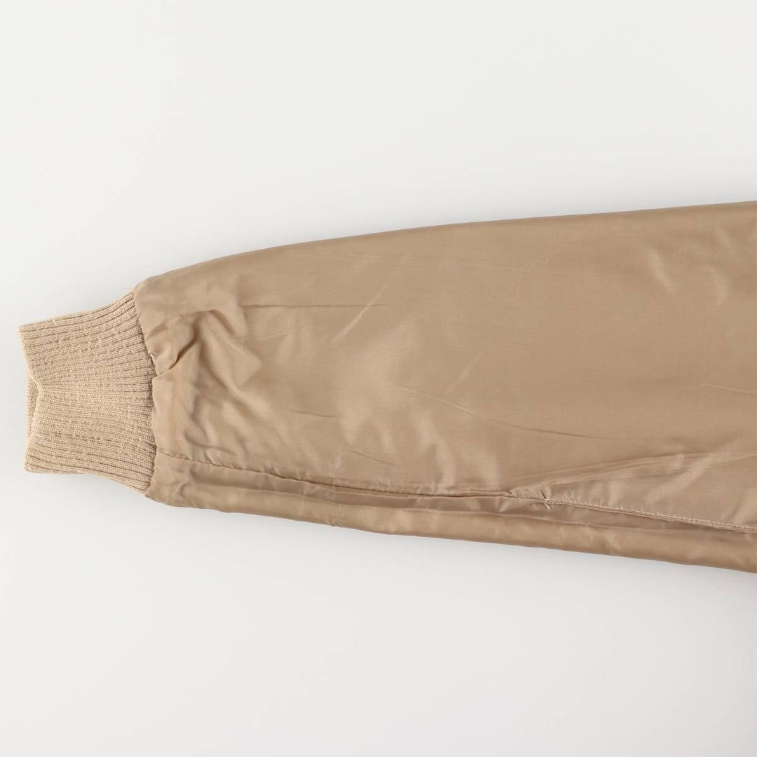 Harbrook windbreaker, men's size L polyester Beige type Vintage Second Hand