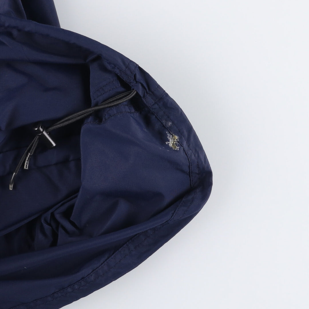 Vintage LLBean Anorak Parka from the 1970'S to 1980s, Made in USA, Women's Size Small Nylon navy blue type Vintage Second Hand