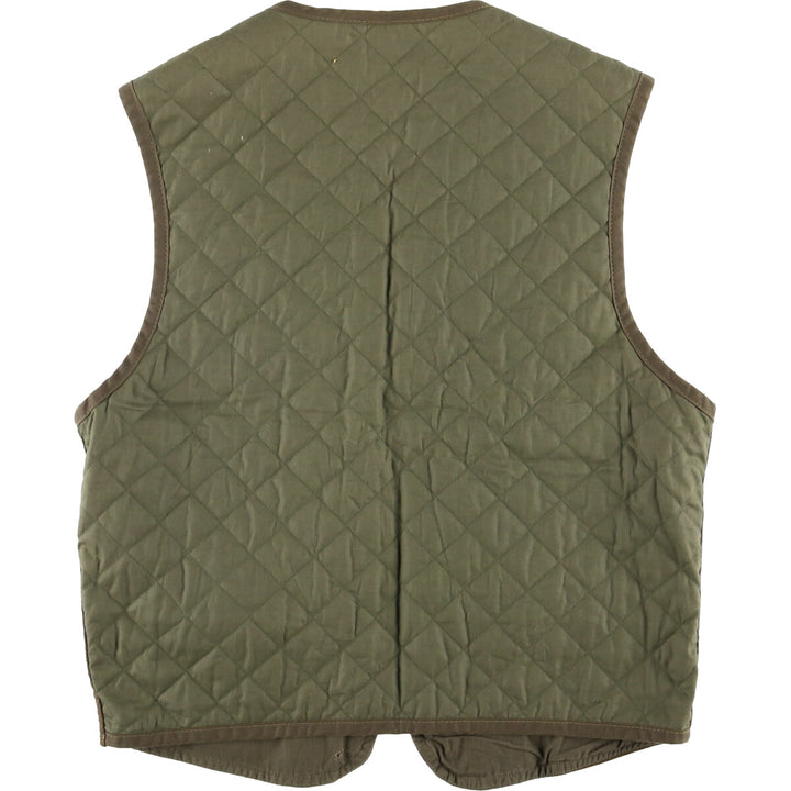 90'S GAP Old Gap Switch Leather Vest, Men's Size Small genuine leather brown type Vintage Second Hand