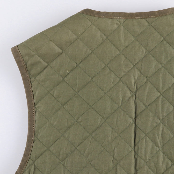 90'S GAP Old Gap Switch Leather Vest, Men's Size Small genuine leather brown type Vintage Second Hand