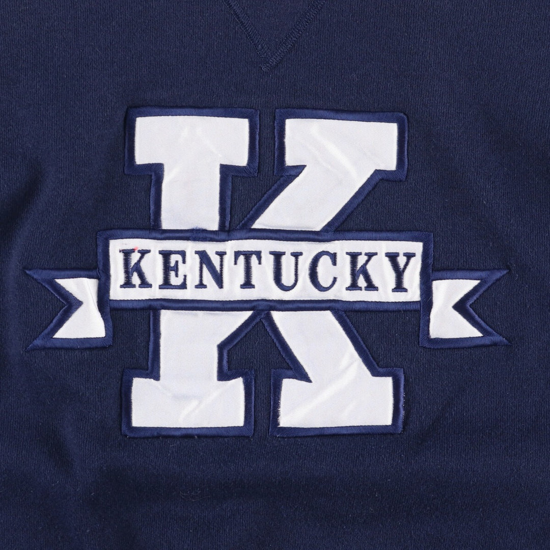 Vintage 90'S BIKE college sweatshirt, made in the USA, size L, men's cotton navy blue type Vintage Second Hand