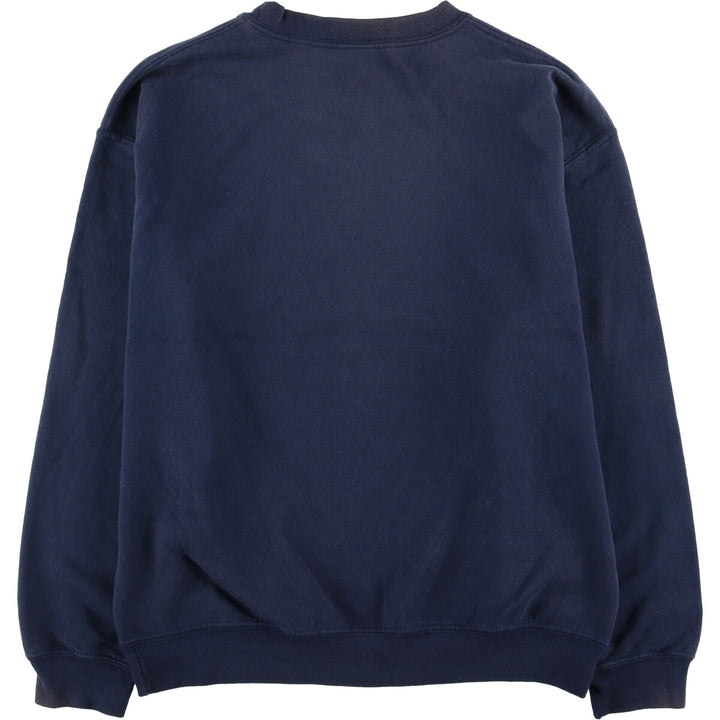 STITCHES MLB NEW YORK YANKEES Printed Sweatshirt, Men's Size M cotton navy blue type Vintage Second Hand