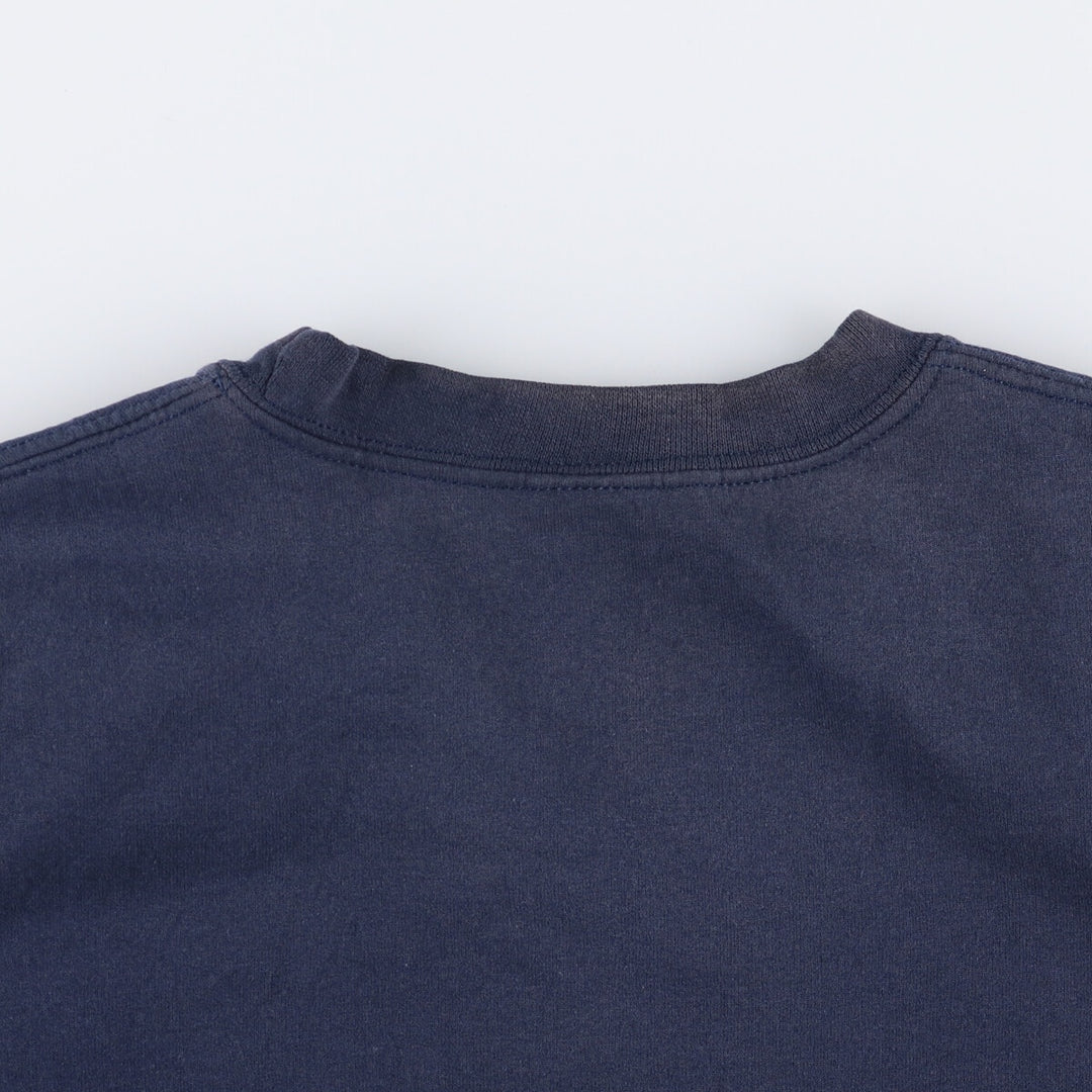 STITCHES MLB NEW YORK YANKEES Printed Sweatshirt, Men's Size M cotton navy blue type Vintage Second Hand