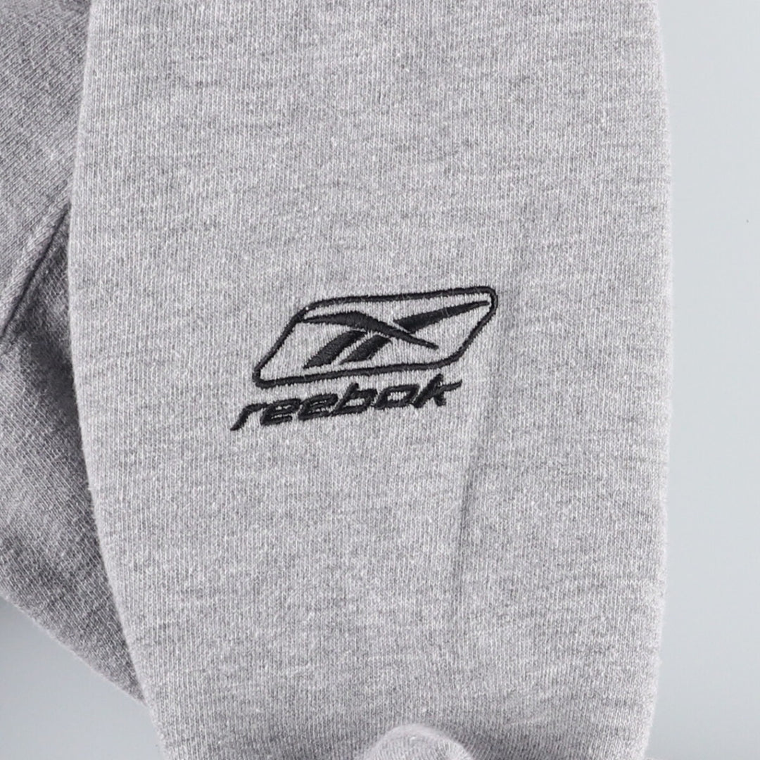 2000'S Reebok NFL PITTSBURGH STEELERS Sweatshirt, Men's Size Medium cotton gray type Vintage Second Hand