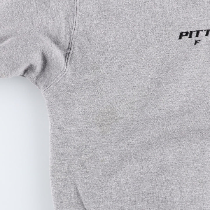 2000'S Reebok NFL PITTSBURGH STEELERS Sweatshirt, Men's Size Medium cotton gray type Vintage Second Hand