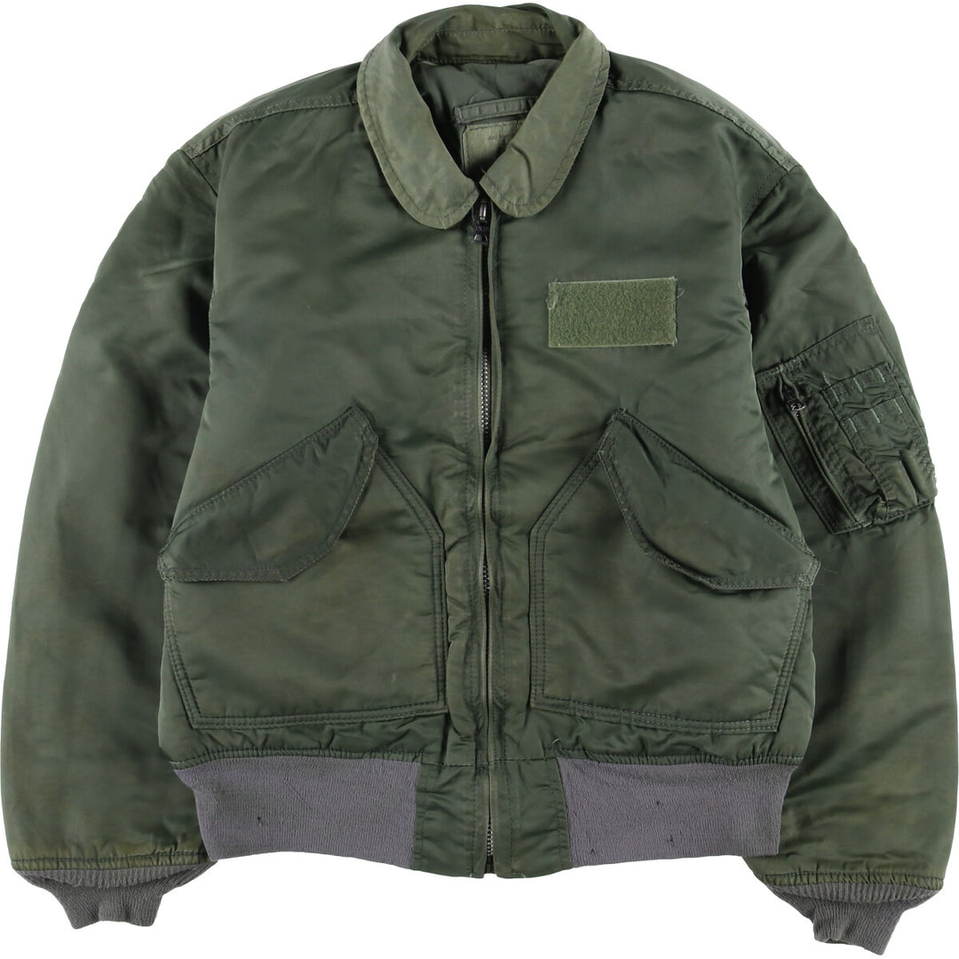Civilian Alpha CWU-45 Nylon Khaki type Vintage Second Hand