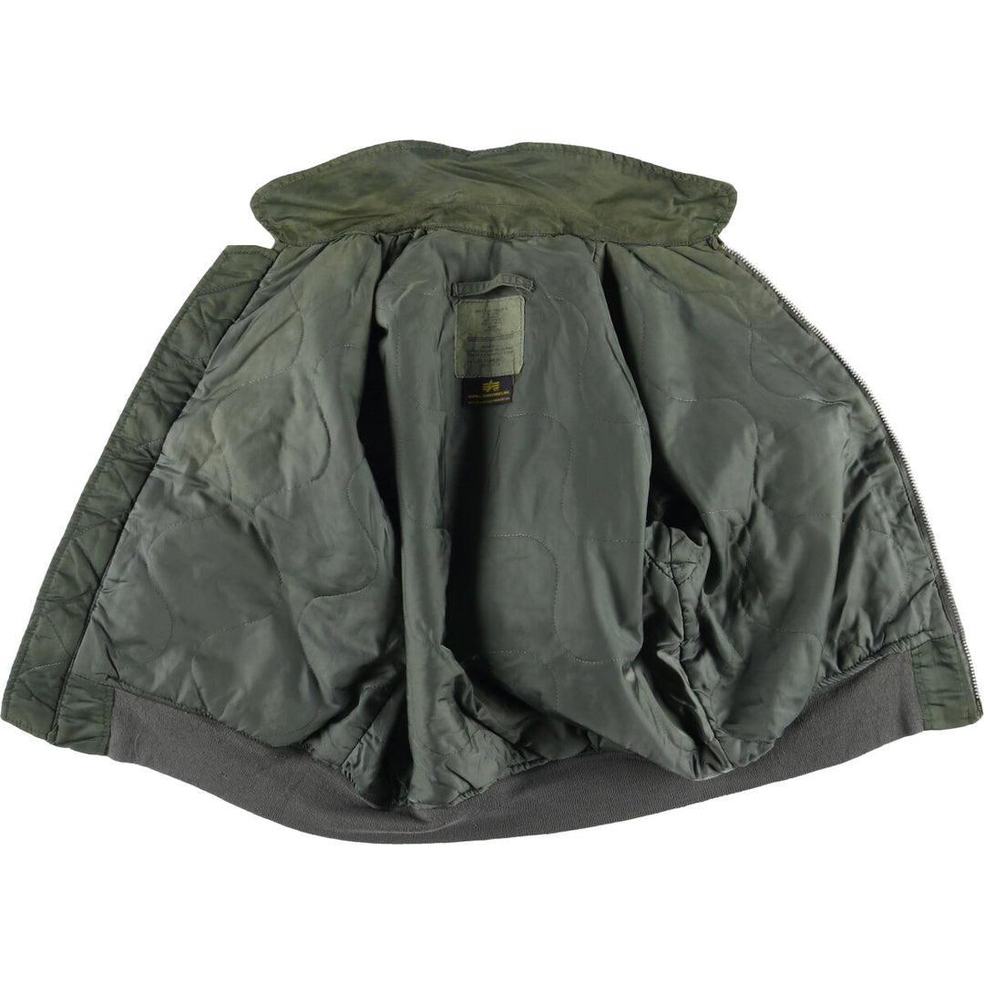 Civilian Alpha CWU-45 Nylon Khaki type Vintage Second Hand