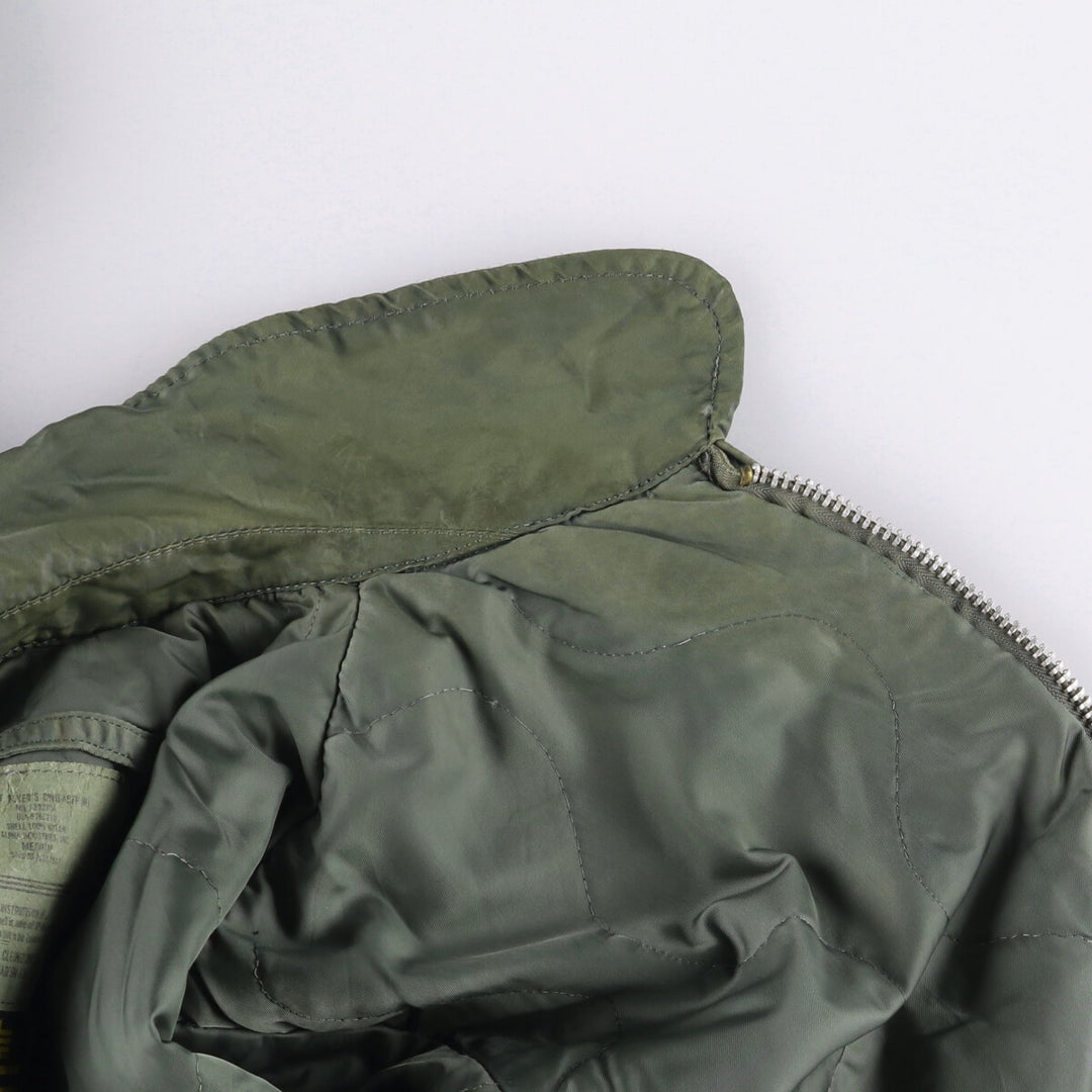 Civilian Alpha CWU-45 Nylon Khaki type Vintage Second Hand