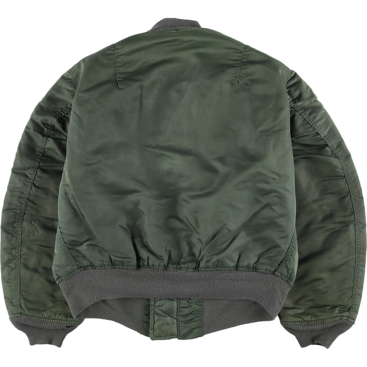 Vintage US military MA-1 style padded military flight jacket, men's size XL unclear Khaki type Vintage Second Hand