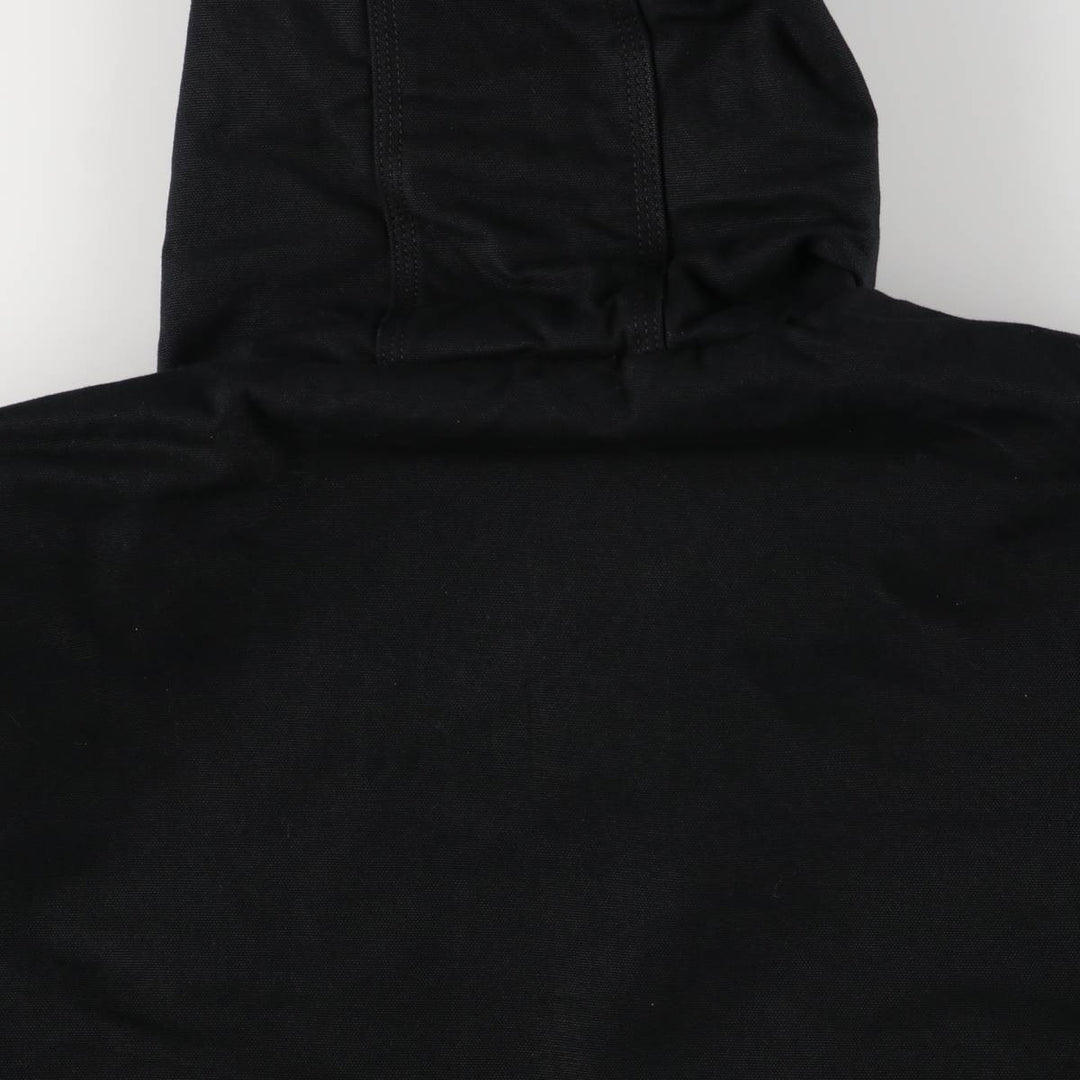 Carhartt Active Jacket, Loose Fit, Duck Full Zip Hoodie, Men's Size L cotton black type Vintage Second Hand