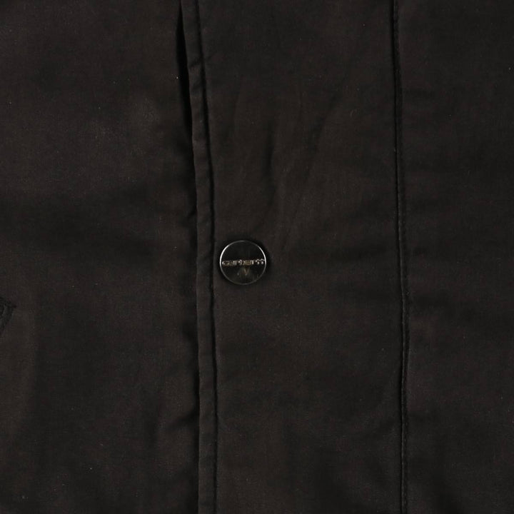 Carhartt TRAPPER PARKA, padded duck full-zip parka, men's size M cotton black type Vintage Second Hand