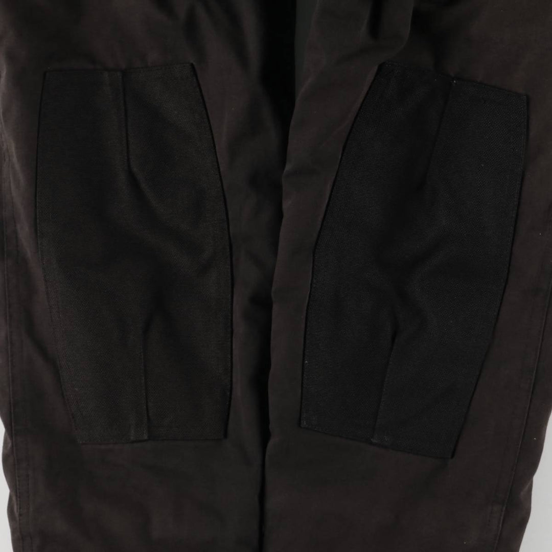 Carhartt TRAPPER PARKA, padded duck full-zip parka, men's size M cotton black type Vintage Second Hand