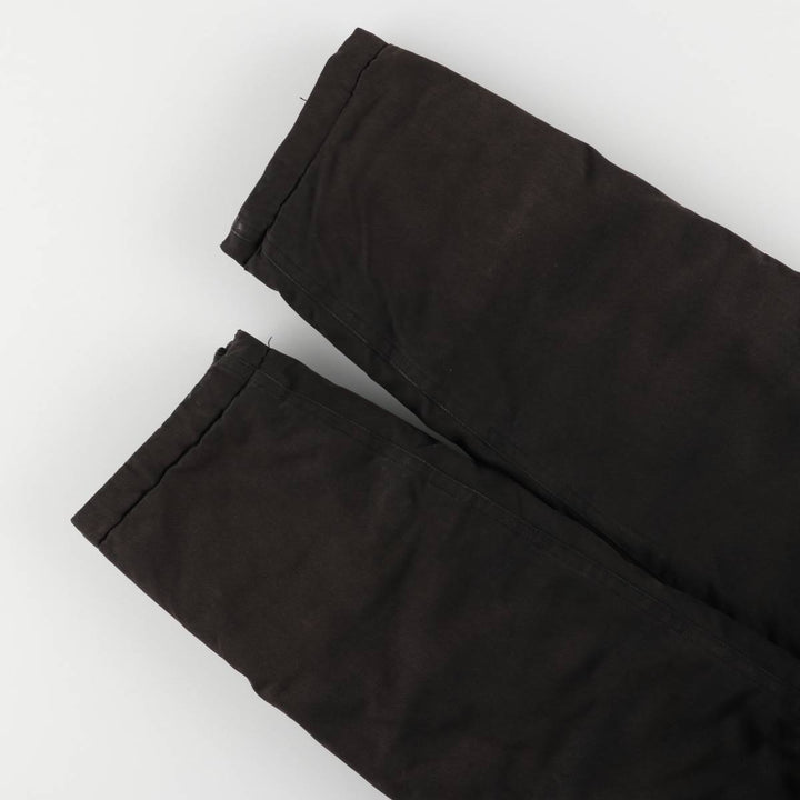 Carhartt TRAPPER PARKA, padded duck full-zip parka, men's size M cotton black type Vintage Second Hand