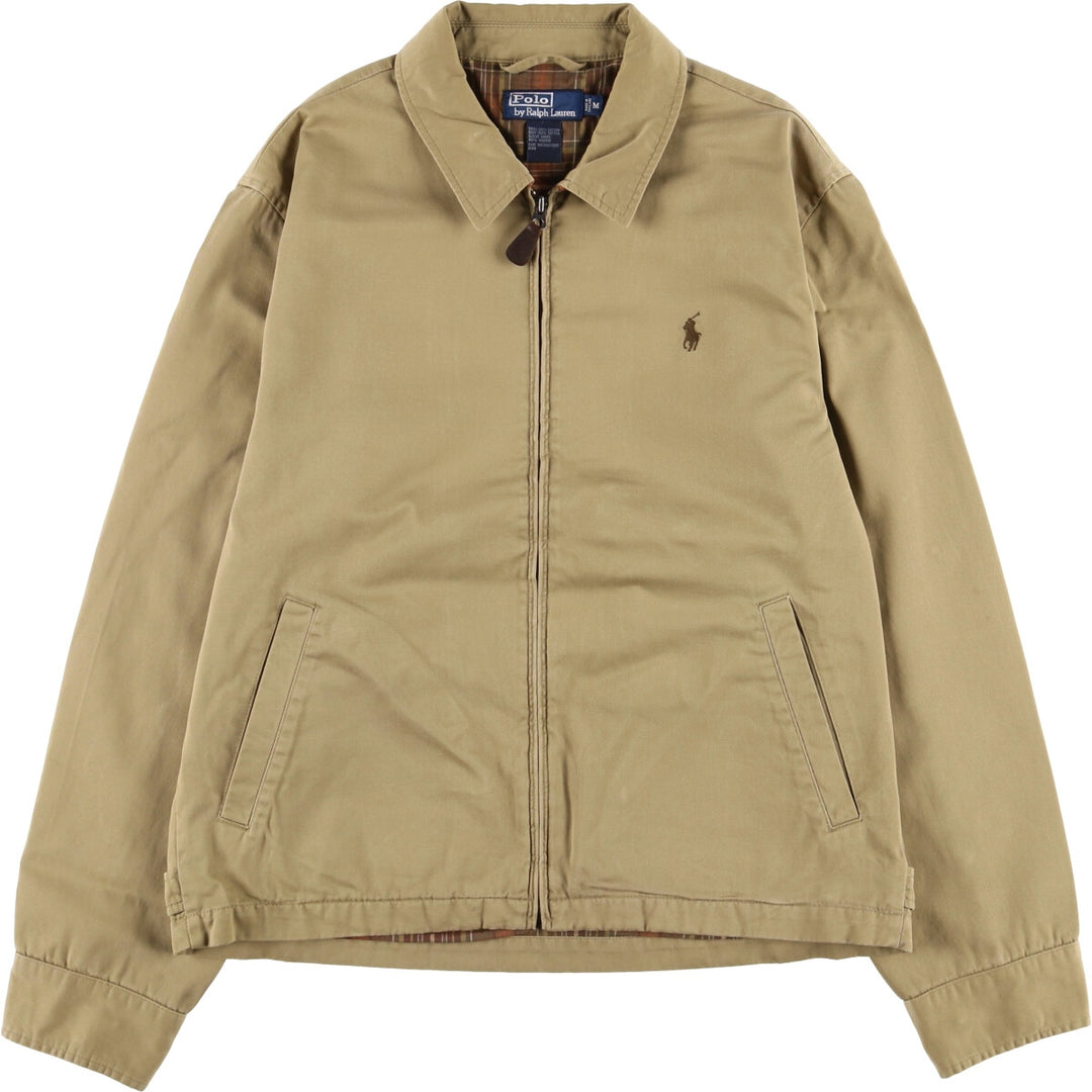 Ralph Lauren POLO by Ralph Lauren Swing Top Sports Jacket Men's M cotton Beige type Vintage Second Hand