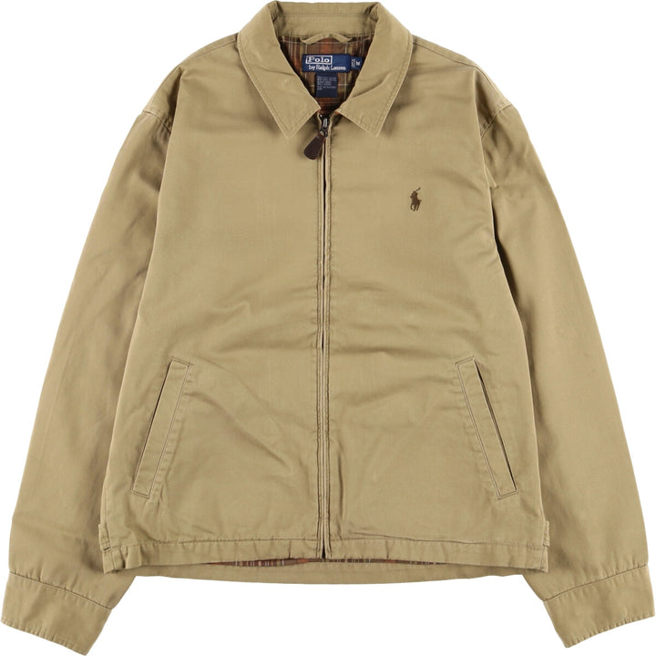 Ralph Lauren POLO by Ralph Lauren Swing Top Sports Jacket Men's M cotton Beige type Vintage Second Hand