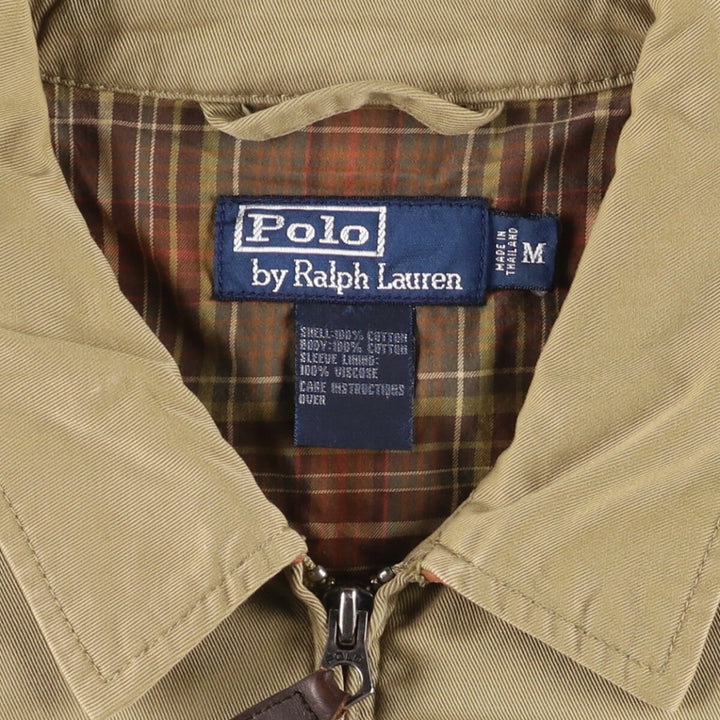 Ralph Lauren POLO by Ralph Lauren Swing Top Sports Jacket Men's M cotton Beige type Vintage Second Hand