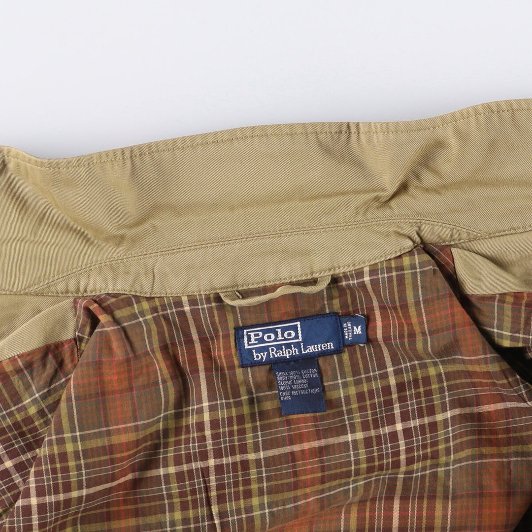 Ralph Lauren POLO by Ralph Lauren Swing Top Sports Jacket Men's M cotton Beige type Vintage Second Hand