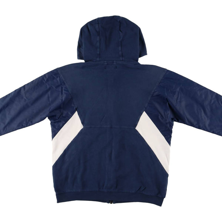 adidas Originals Jersey Hoodie Track Jacket, Women's Size Medium cotton navy blue type Vintage Second Hand