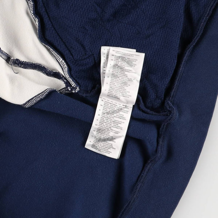 adidas Originals Jersey Hoodie Track Jacket, Women's Size Medium cotton navy blue type Vintage Second Hand