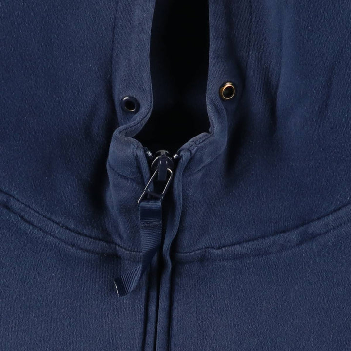 adidas Originals Jersey Hoodie Track Jacket, Women's Size Medium cotton navy blue type Vintage Second Hand