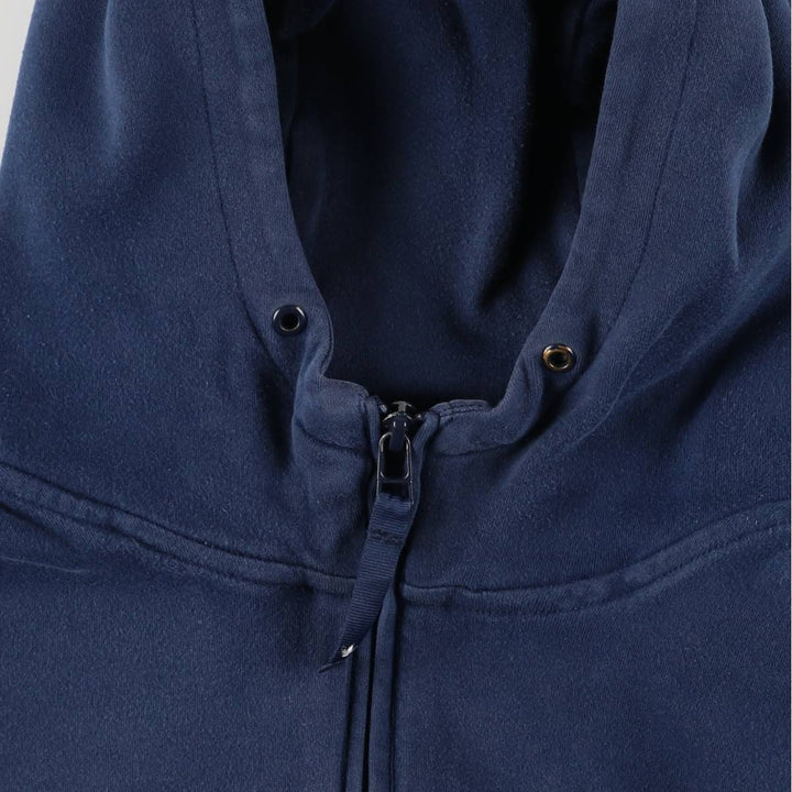 adidas Originals Jersey Hoodie Track Jacket, Women's Size Medium cotton navy blue type Vintage Second Hand