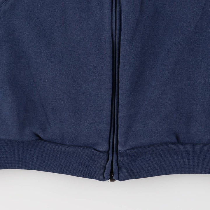 adidas Originals Jersey Hoodie Track Jacket, Women's Size Medium cotton navy blue type Vintage Second Hand