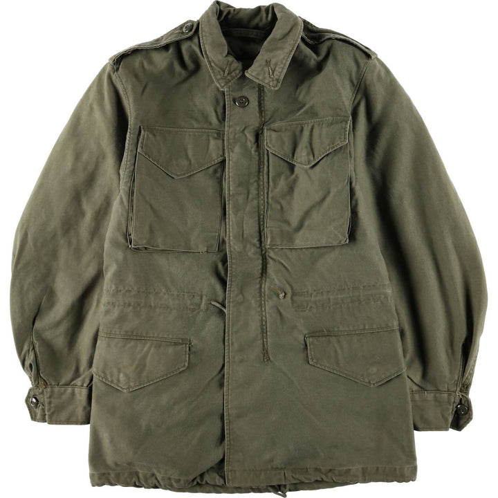 1960'S US Military M-51 Field Jacket, Made in USA, Regular, X-Small, Men's XS, Vintage unclear Khaki type Vintage Second Hand