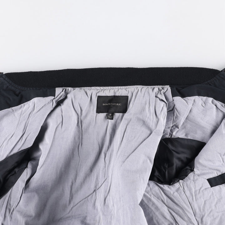 Banana Republic Padded Cotton Blouson, Men's Size M cotton navy blue type Vintage Second Hand