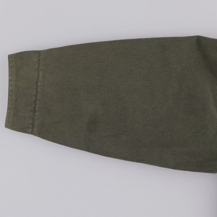 Abercrombie & Fitch Men's Padded Hunting Jacket, Size M cotton Khaki type Vintage Second Hand