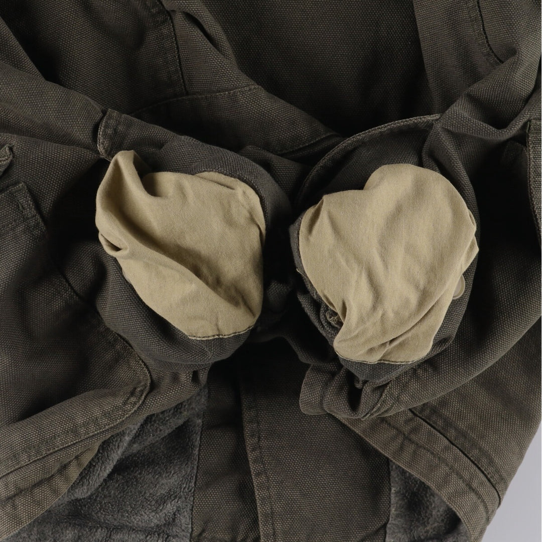 Abercrombie & Fitch Men's Padded Hunting Jacket, Size M cotton Khaki type Vintage Second Hand