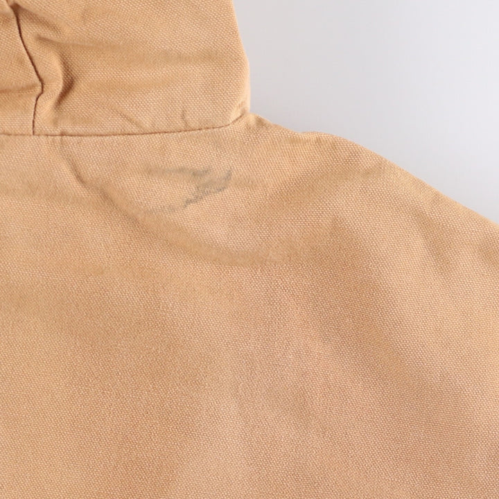 Vintage 1980'S Key Imperial Active Jacket, Duck Full-Zip Hoodie, Made in USA, Men's Size L cotton Beige type Vintage Second Hand