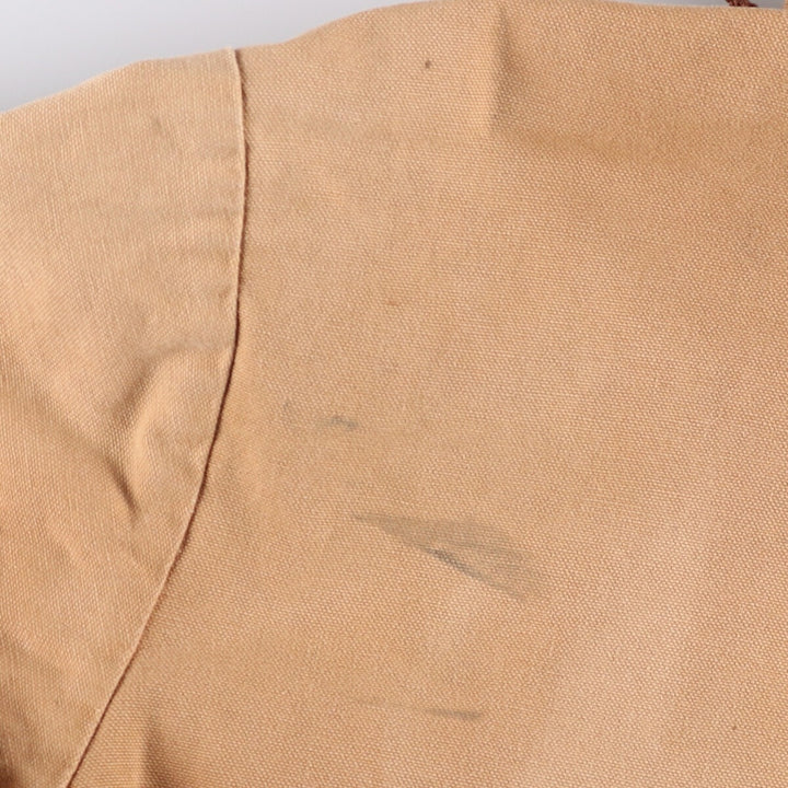 Vintage 1980'S Key Imperial Active Jacket, Duck Full-Zip Hoodie, Made in USA, Men's Size L cotton Beige type Vintage Second Hand