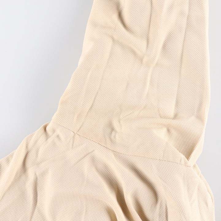 Vintage 1980'S Key Imperial Active Jacket, Duck Full-Zip Hoodie, Made in USA, Men's Size L cotton Beige type Vintage Second Hand